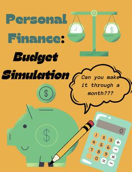 personal finance budget simulation.